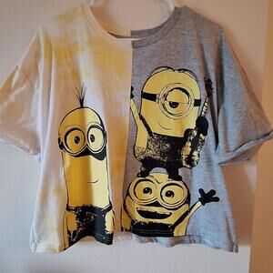 Despicable Me Minions Graphic Cropped Tee